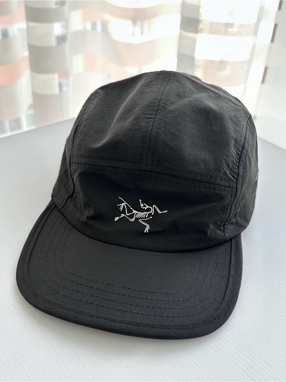 Arc'teryx Black Logo 5-Panel Cap